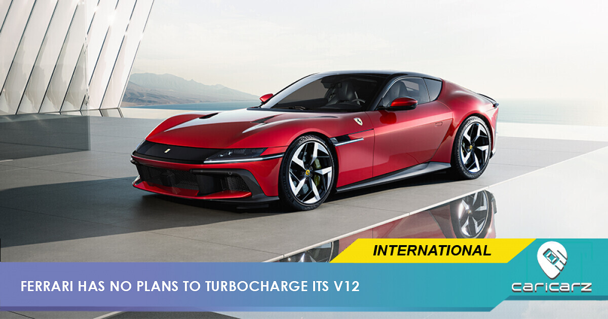 Ferrari Has No Intent To Turbocharge Its Signature V12 Yet