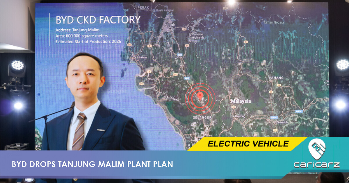 BYD Has A New Plan For Malaysian-Made Cars, And It's Not Tanjung Malim