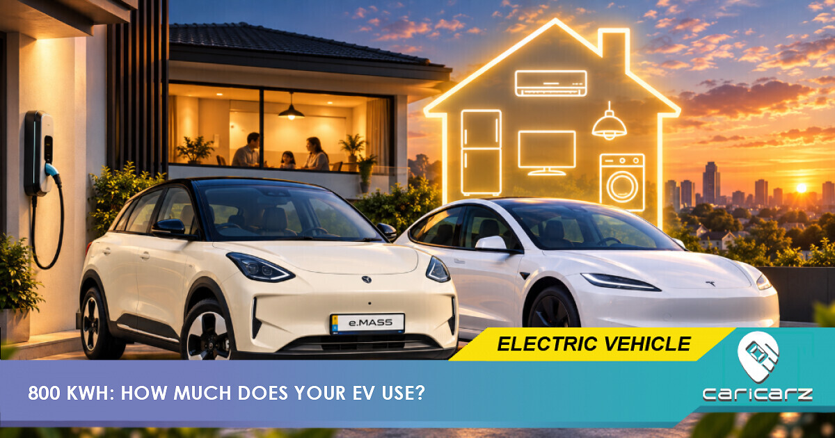 Malaysia's Electricity Protection Is Now 800 kWh - How Much Power Does An EV Use Per 100 KM?