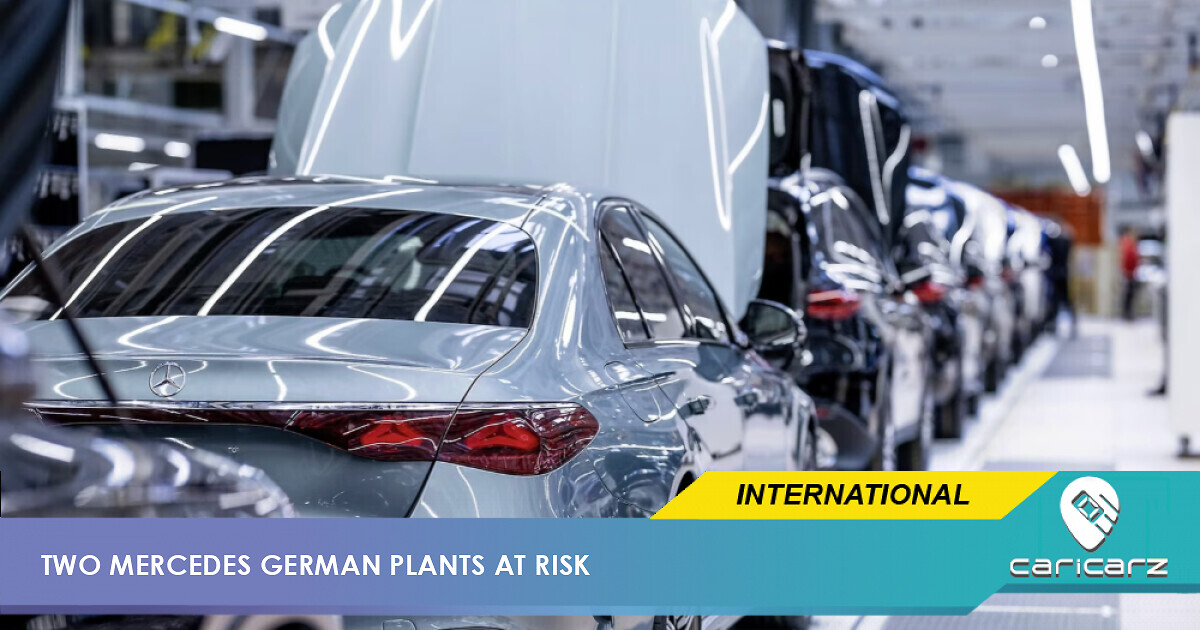 Mercedes Says It Costs Too Much To Build Cars In Germany, Two Plants Could Close