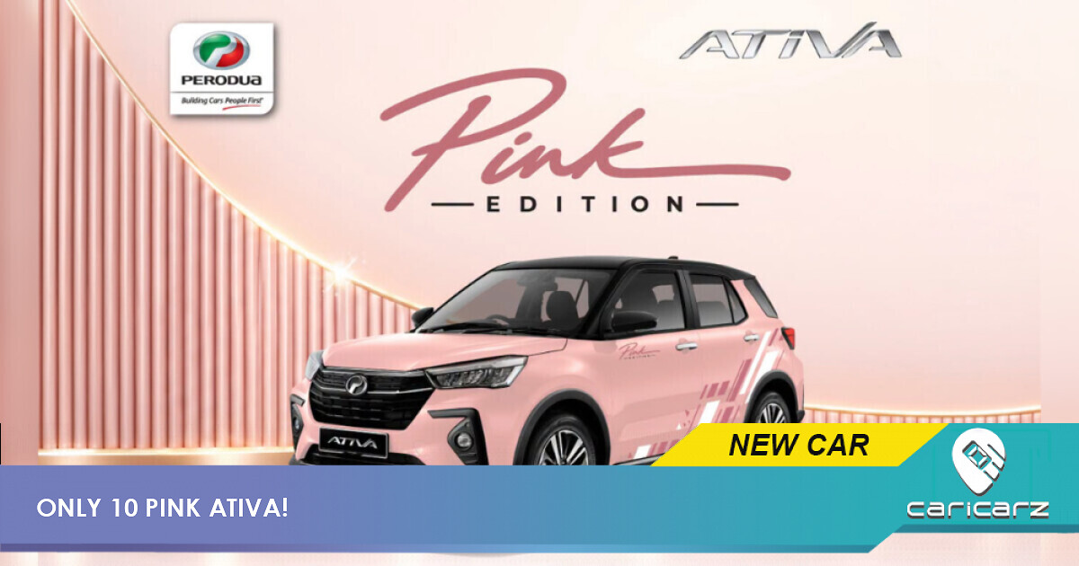 Perodua Made Just 10 Pink Ativas, But Money Alone Won't Get You One