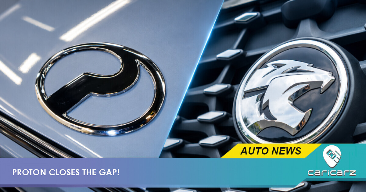 Proton Hits 15-Year Market Share High As Gap With Perodua Shrinks