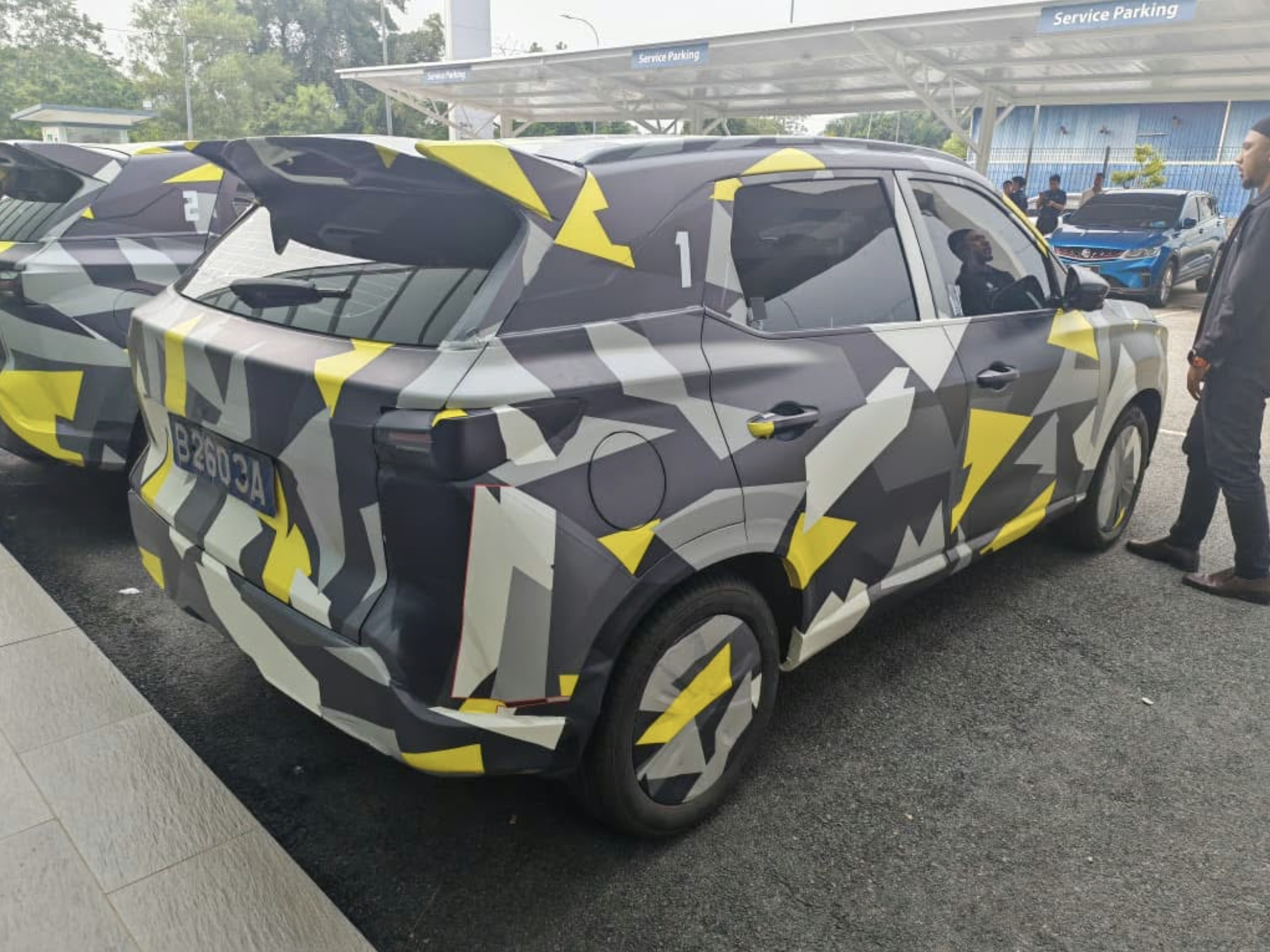 Proton AMA02 prototype spy shot