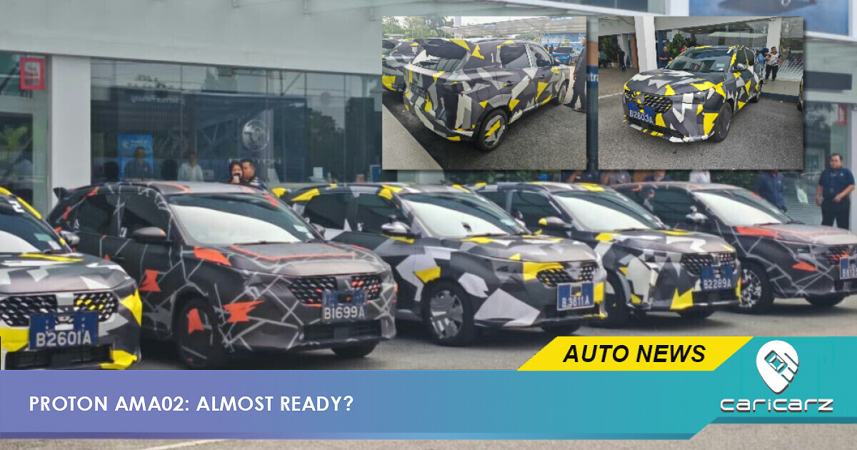 Proton AMA02 Spotted Again. Is The Ativa Rival Almost Ready?