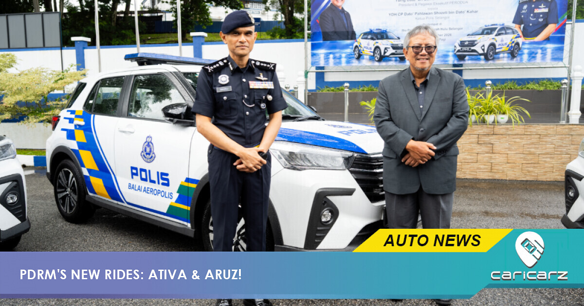 PDRM Gets 9 Perodua SUVs. Why Ativa And Aruz This Time?