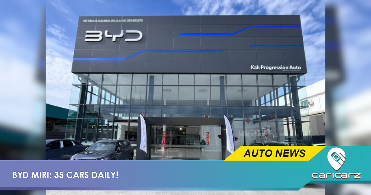 35 Cars Daily! BYD's New Miri 3S Centre Puts Aftersales In Focus