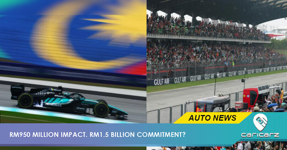 RM950 Million From F1 At Sepang. So Why Is Malaysia Still Hesitating?