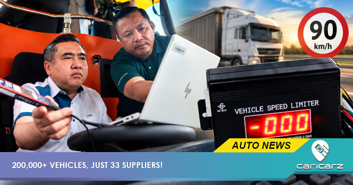 Over 200,000 Vehicles Need Speed Limiters, But Malaysia Has Just 33 Approved Suppliers